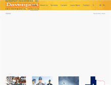 Tablet Screenshot of davenport-co.com